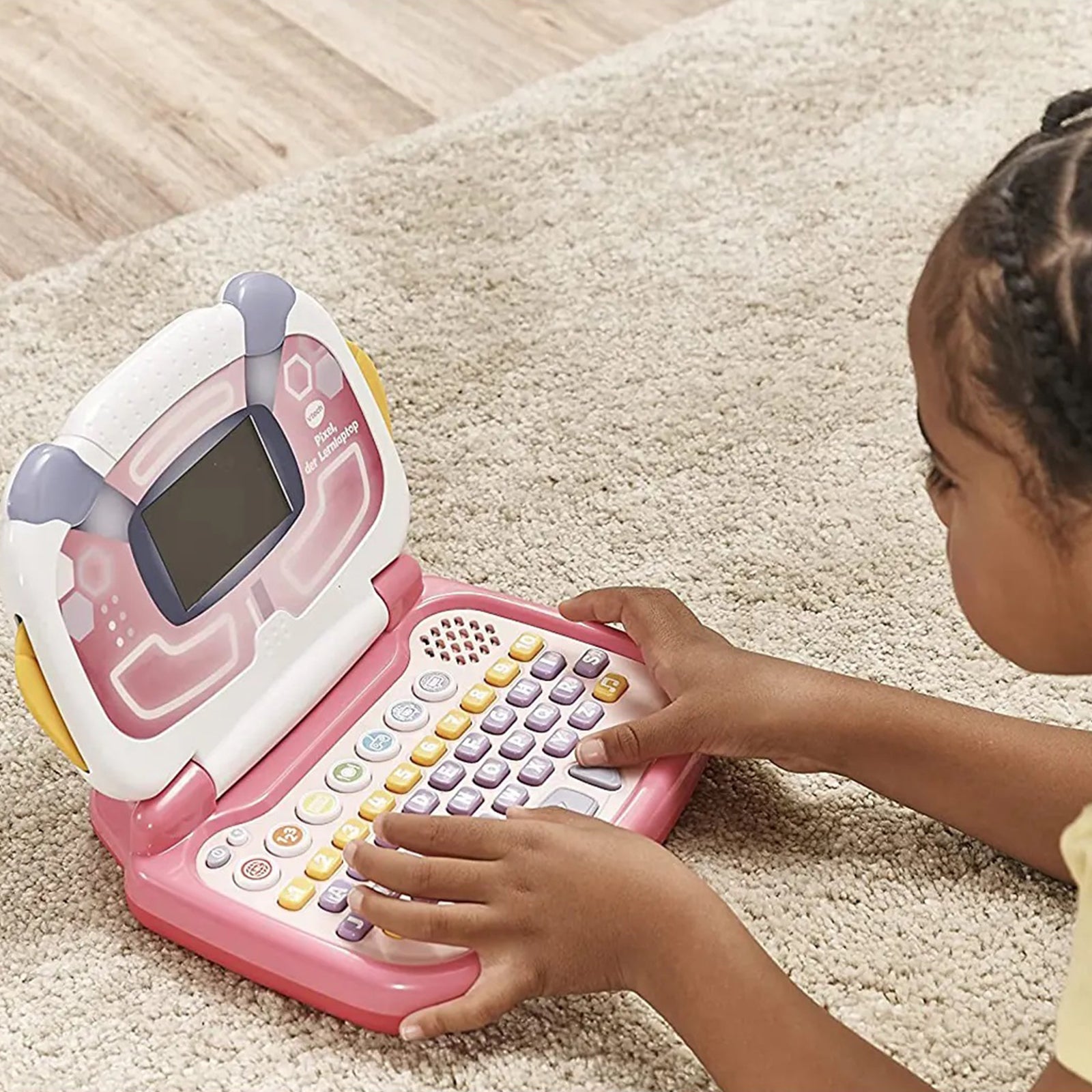 Leapfrog Clic The Abc, 123 Laptop - Pink - Marah Kids