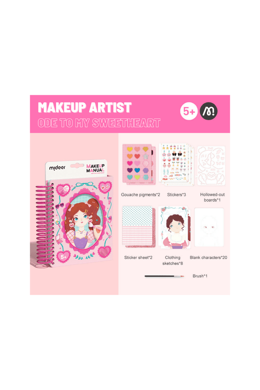 Makeup Artist Diy Kit - Ode To My Sweetheart - Marah Kids