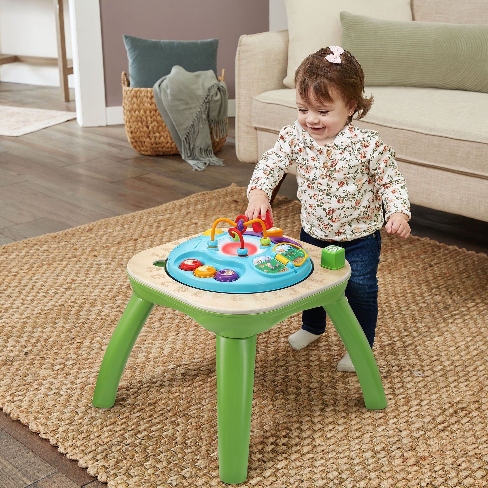 LeapFrog ABCs & Activities Wooden Table | FSC 100% Wood Toy - Marah Kids