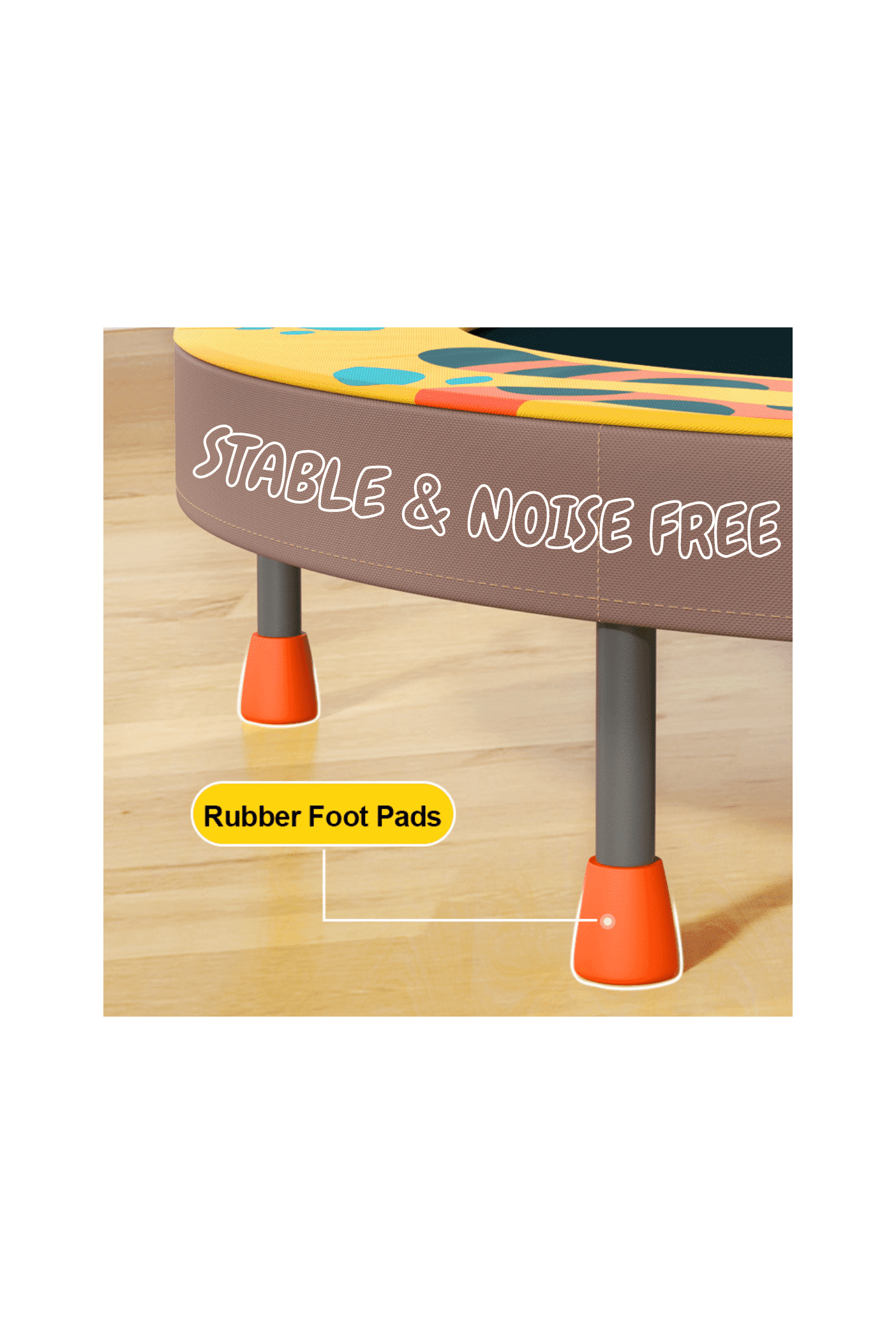 Mideer Kids Foldable Trampoline (3 Ft)