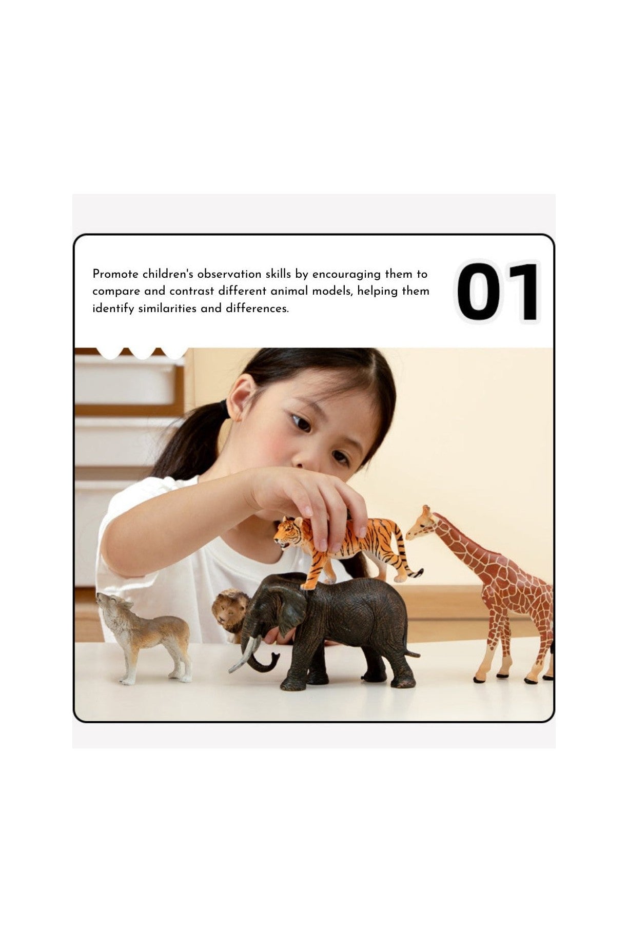 Safari Animals - 15Pcs