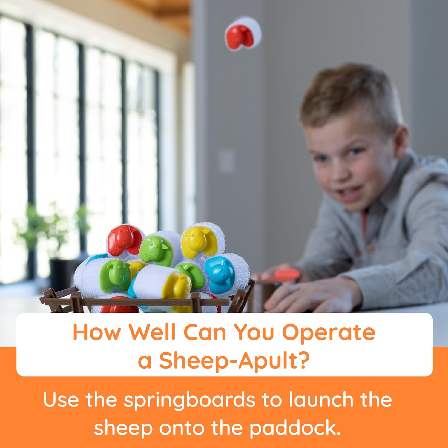 Tomy - Fat Brain Toys Heap - O - Sheep - F363DT2 - Marah Kids