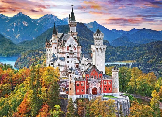 Eurographics Puzzle 1000 Neuschwanstein Castle Germany - Marah Kids