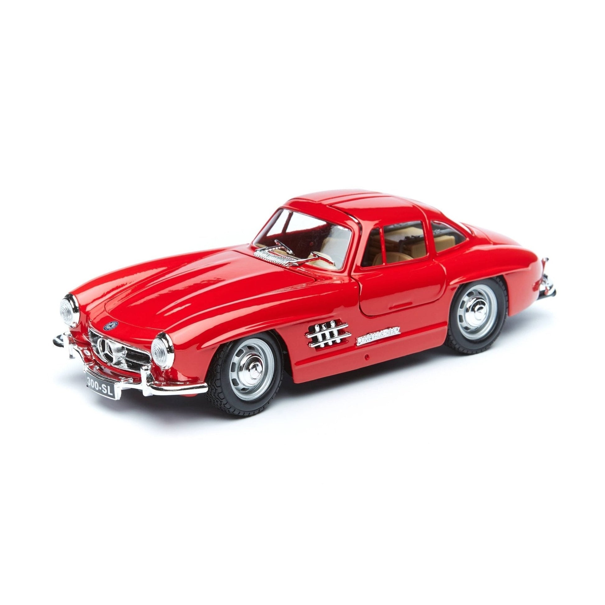 Bburago 1:24 Scale Mercedes - Benz 300SL (1954) – Red - Marah Kids