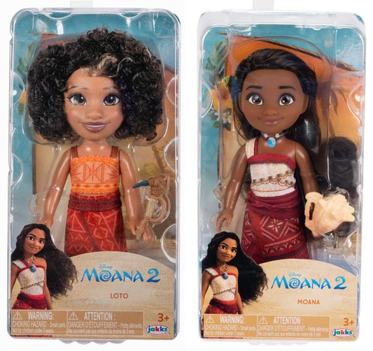Moana2 Moana&Loto Petite Set 6In 2Asst - Marah Kids