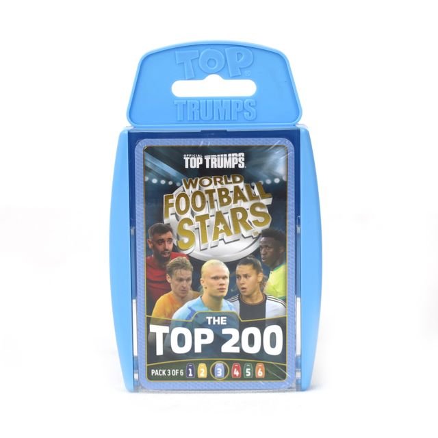 Toptrumps World Football Stars 200 Silver - Marah Kids