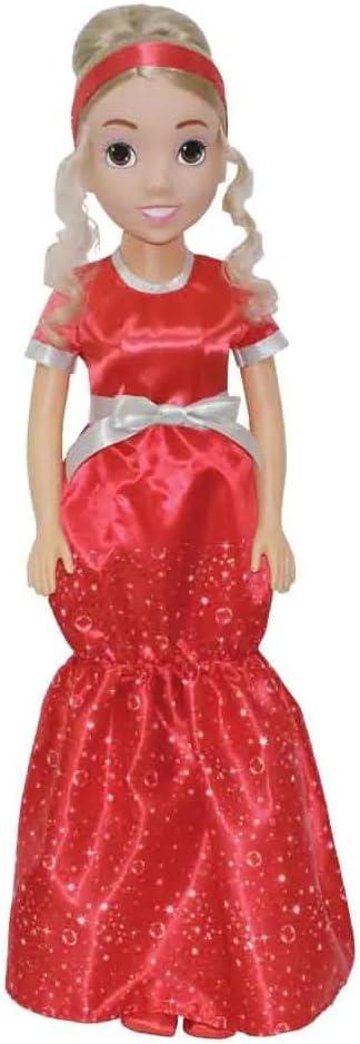 Dimian - Bambolina - 80Cm Pop Singer In Red Dress - Marah Kids