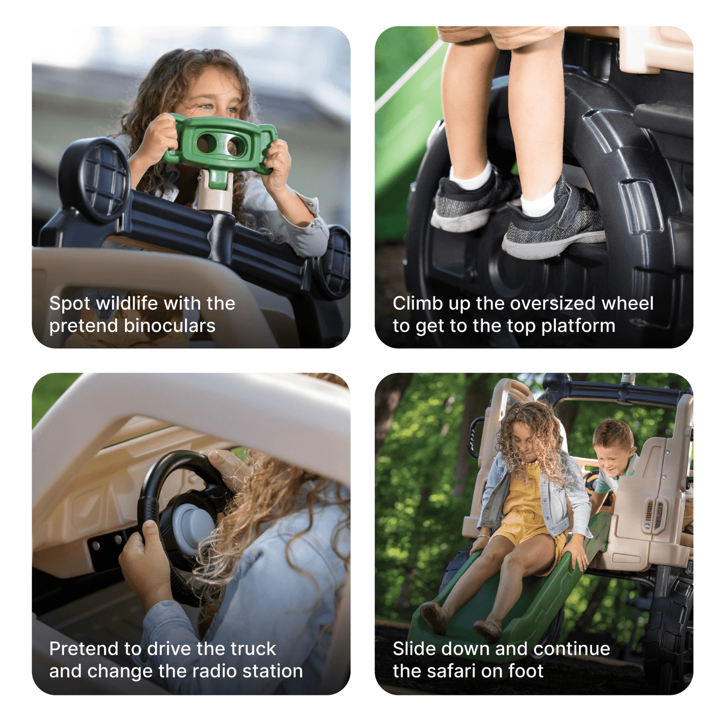 Step2 - Safari Truck Climber - Kraft Carton - Marah Kids