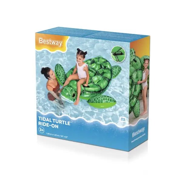 BWSUM BESTWAY RIDER TIDAL TURTLE 150X145 - Marah Kids