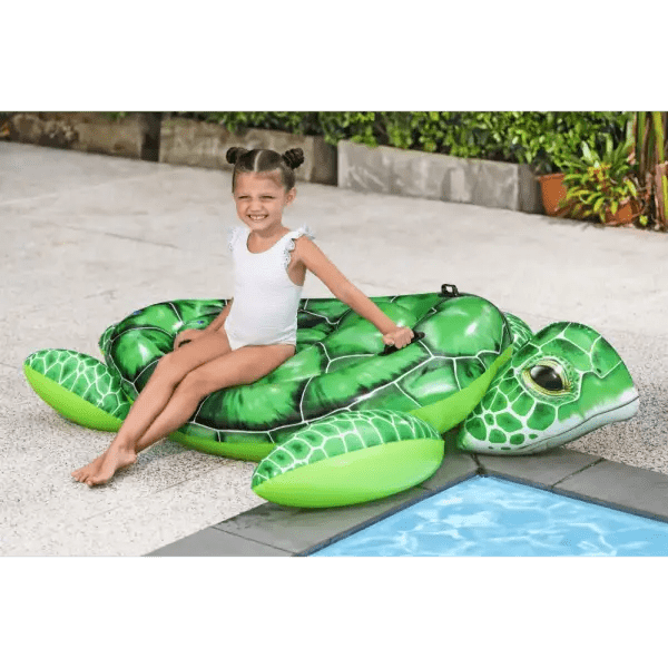 BWSUM BESTWAY RIDER TIDAL TURTLE 150X145 - Marah Kids