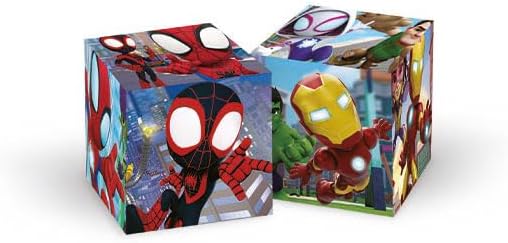 CLEMENTONI Puzzle Cubes Spidey & Friends 6pcs - Marah Kids