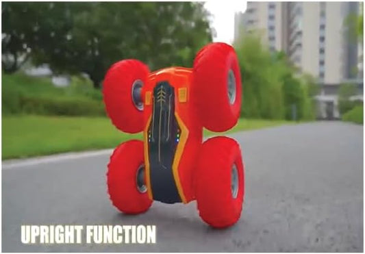 Sam Toys - Double Sided Gyro Stunt Car - Orange - Marah Kids