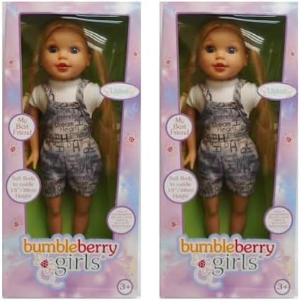 Lotus - Bumbleberry - Miss Lilybrth 15" - Soft Bodied Doll | Huggable Doll for Girls - Marah Kids