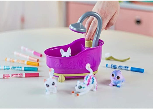 Crayola Scribble Scrubbie Pets, Tub Play Set - Marah Kids