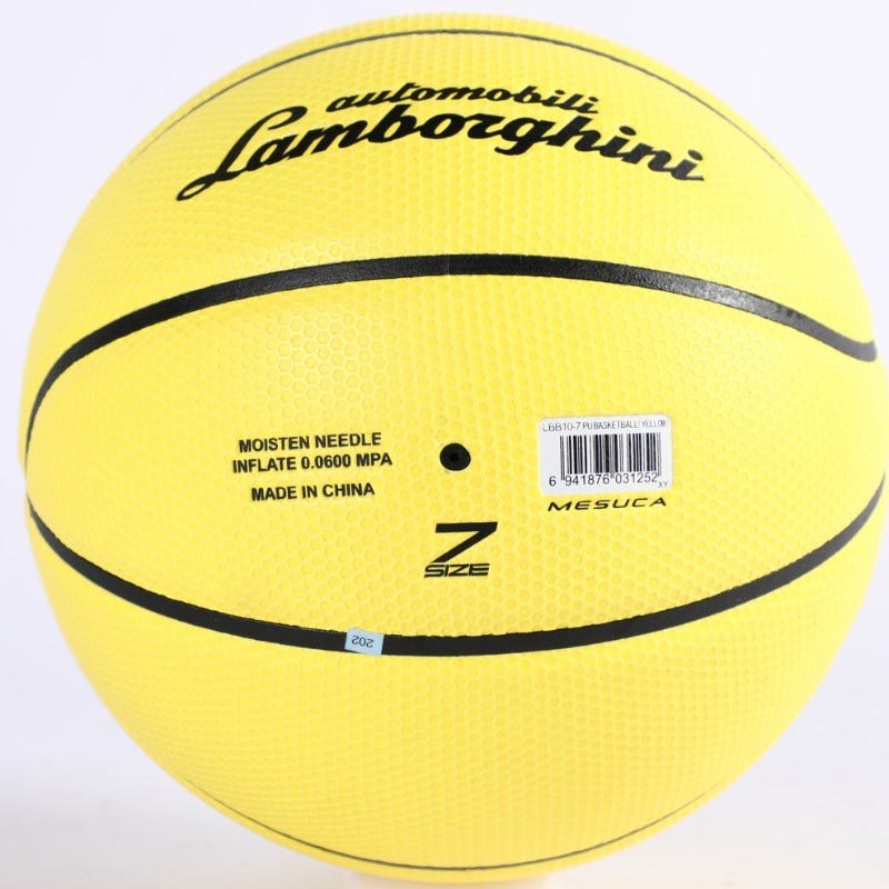 Lamborghini - 7 - Pu Basketball - Yellow - Marah Kids