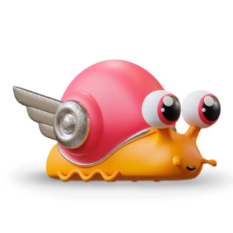 Eolo Jiggly Pets Bugs - Orange Snail - Marah Kids