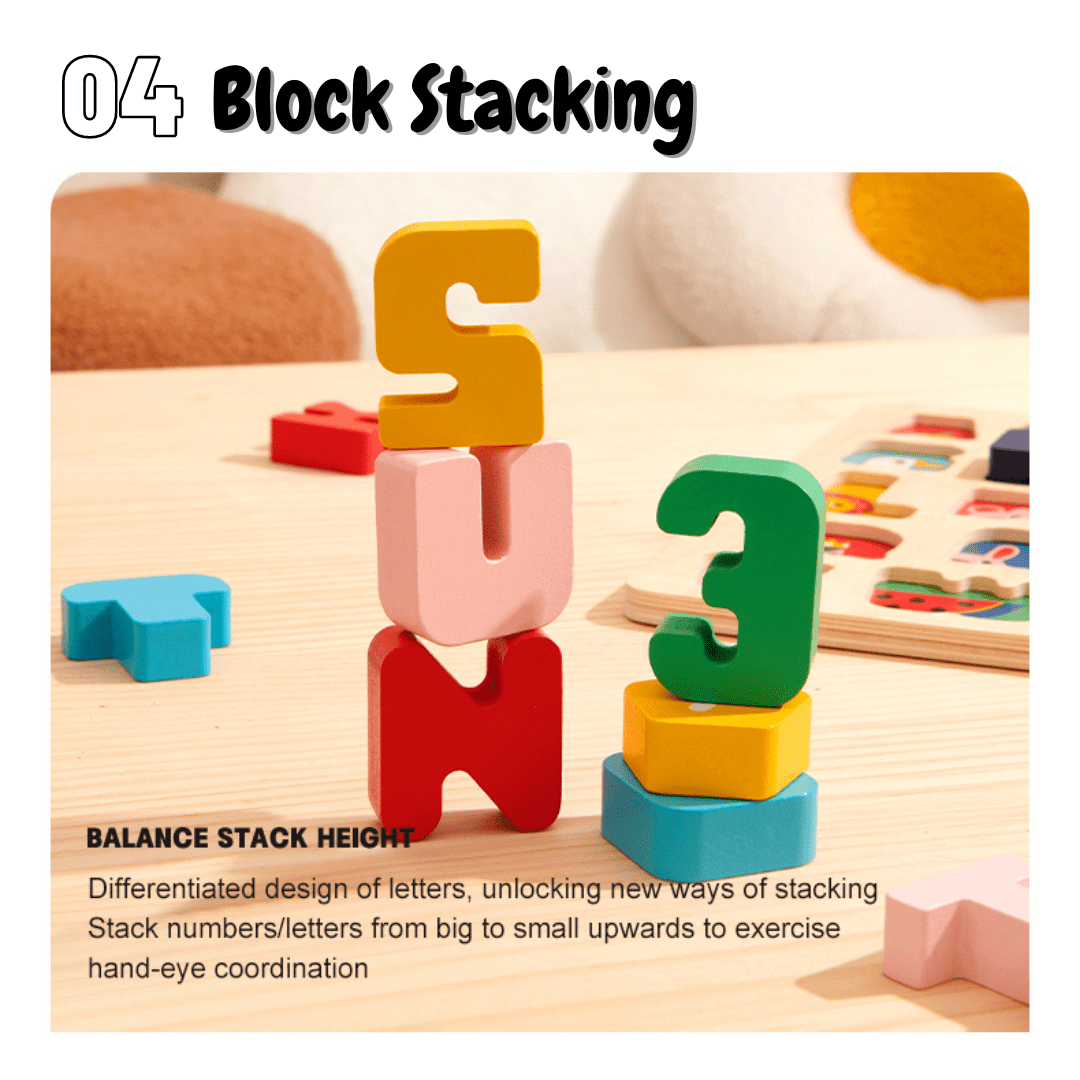 Wooden Number Board