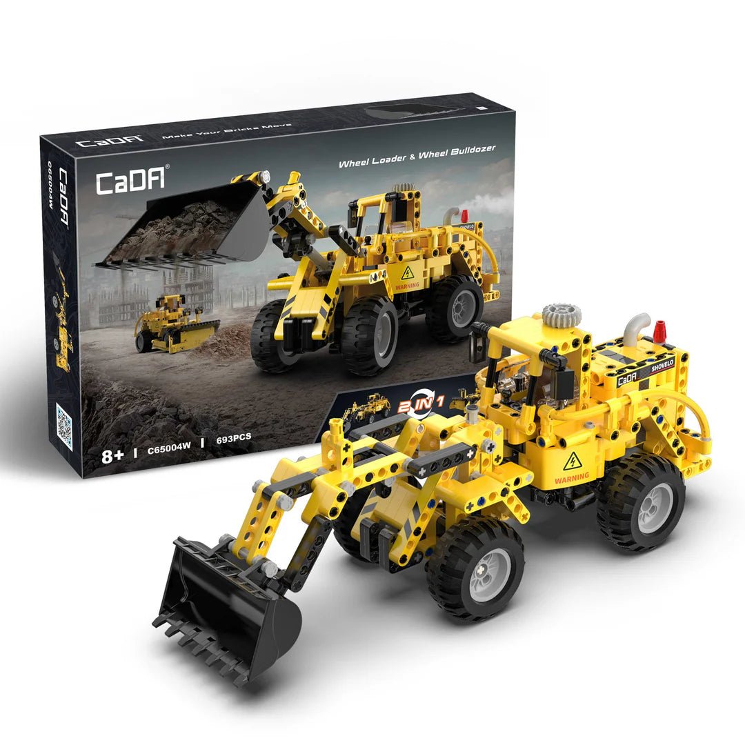 Cada Wheel Loader & Wheel Bulldozer - Marah Kids