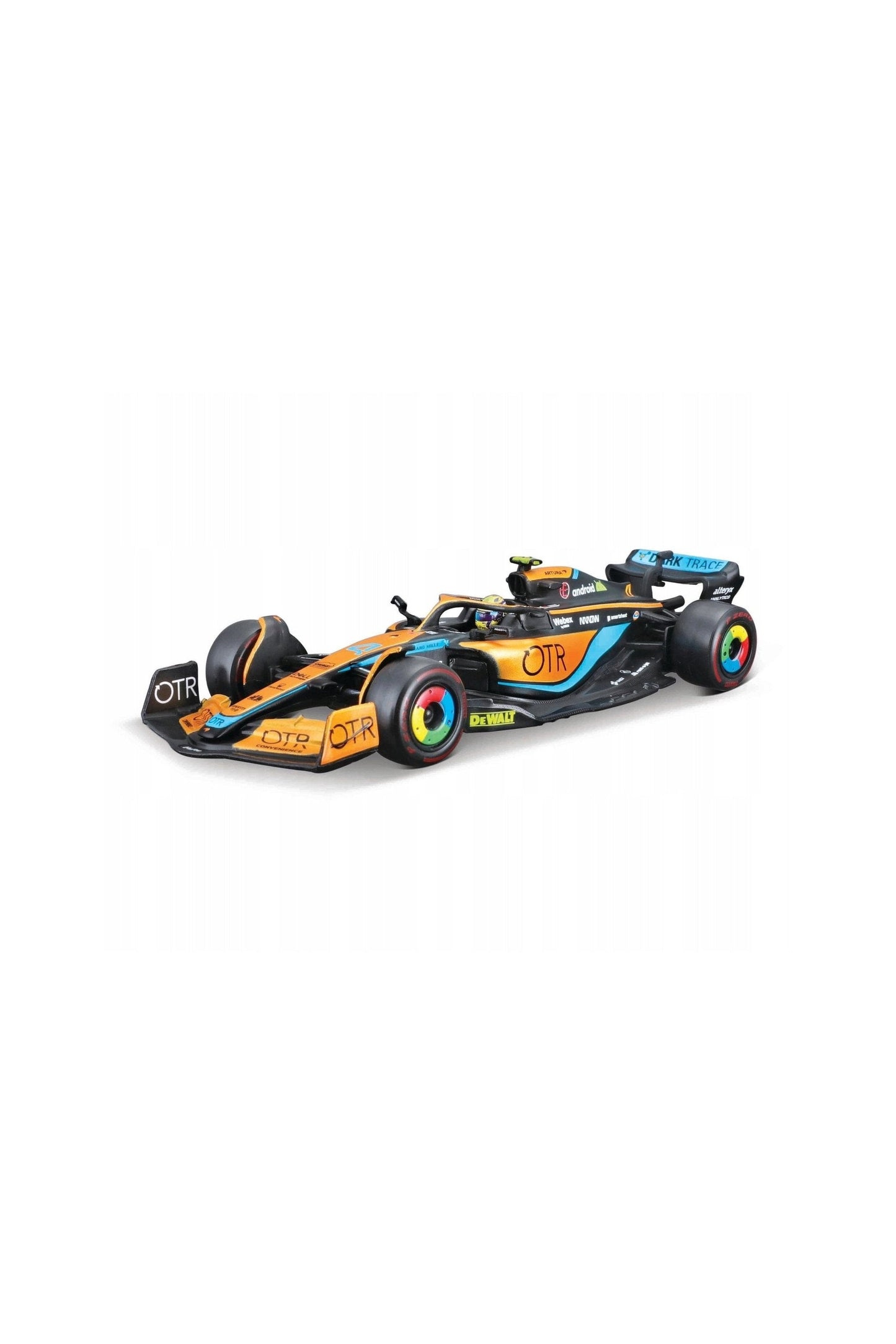 Bburago McLaren MCL36 F1 Car #3 Daniel Ricciardo 1:43 Diecast Model