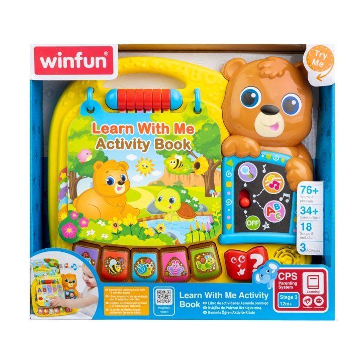 Learn With Me Activity Book - Marah Kids