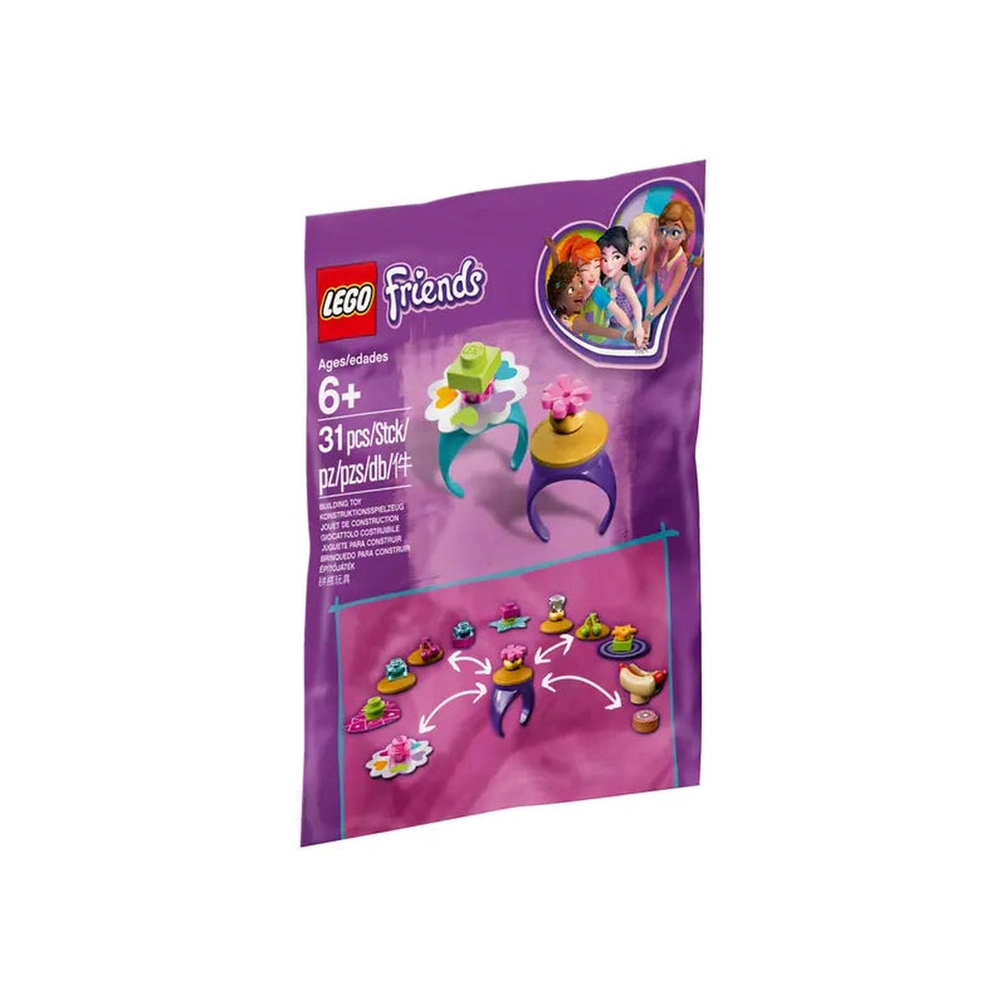 Lego Friendship Rings - Marah Kids