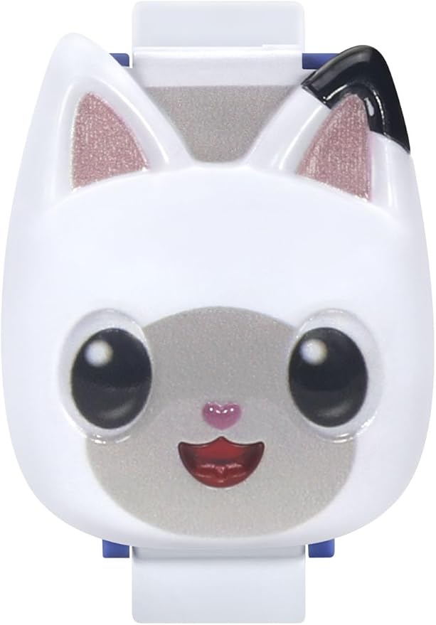 Vtech - Gabby's Dollhouse Pandy Paws' Paw - Tastic Watch - Multicolour | Cute wristwatch featuring Pandy Paws includes ten themed digital clock faces, a stopwatch, timer, alarm clock | Suitable ages for 3 + up - Marah Kids