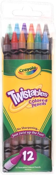 Crayola 12 ct. Twistables® Colored Pencils - Marah Kids