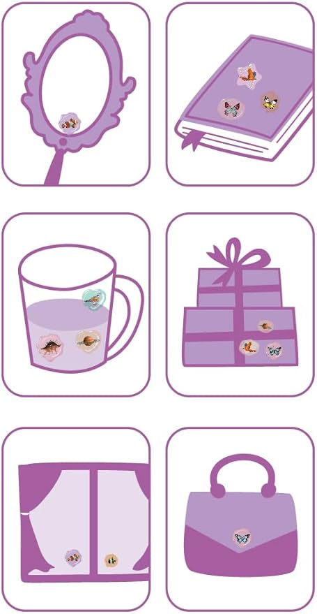 Avenir - Sealing Wax Stickers 10 pack - Insect Multicolour | fabulous sealing wax stickers showcasing a collection of space objects | Ages3+ - Marah Kids