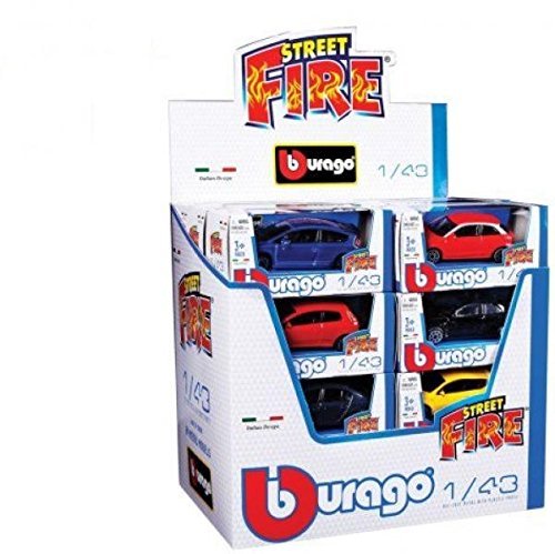 Bburago 1:43 Street Fire Blister Pack - Assorted - Marah Kids