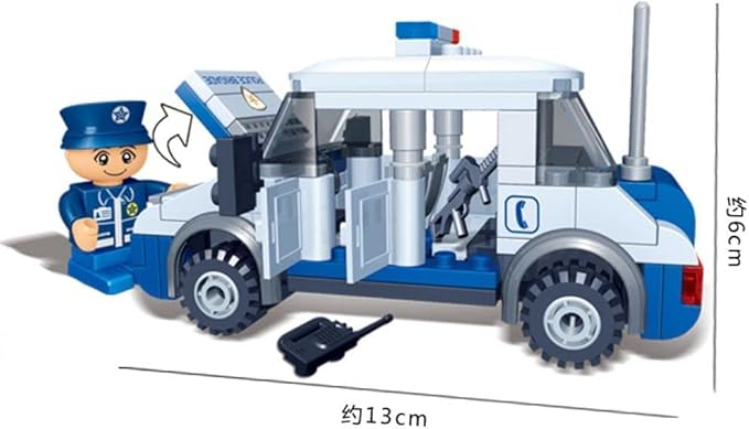 BANBAO POLICE SERIES 418PCS 8342 - Marah Kids