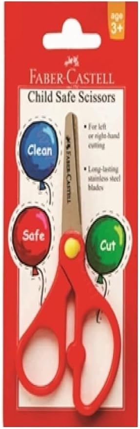 FABER - CASTELL CHILD SAFE SCISSOR 5" - Marah Kids