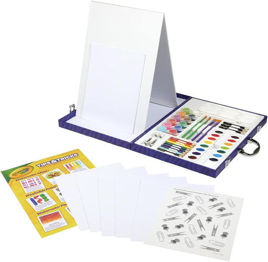Crayola Table Top Easel Art Case for Kids - Marah Kids