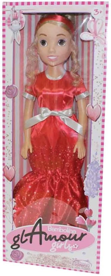 Dimian - Bambolina - 80Cm Pop Singer In Red Dress - Marah Kids