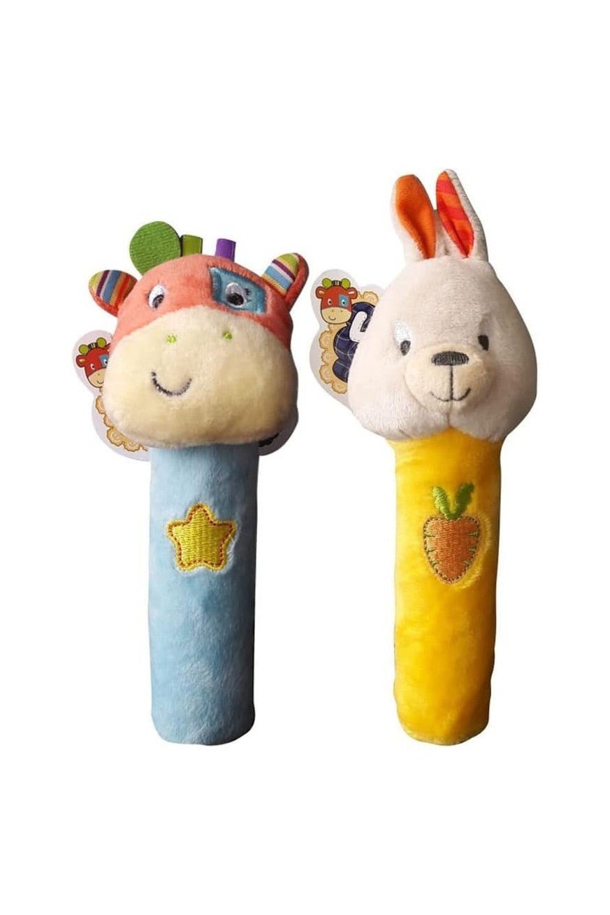 Grip 'N Play Rattle Stick (Little Pals) - Marah Kids