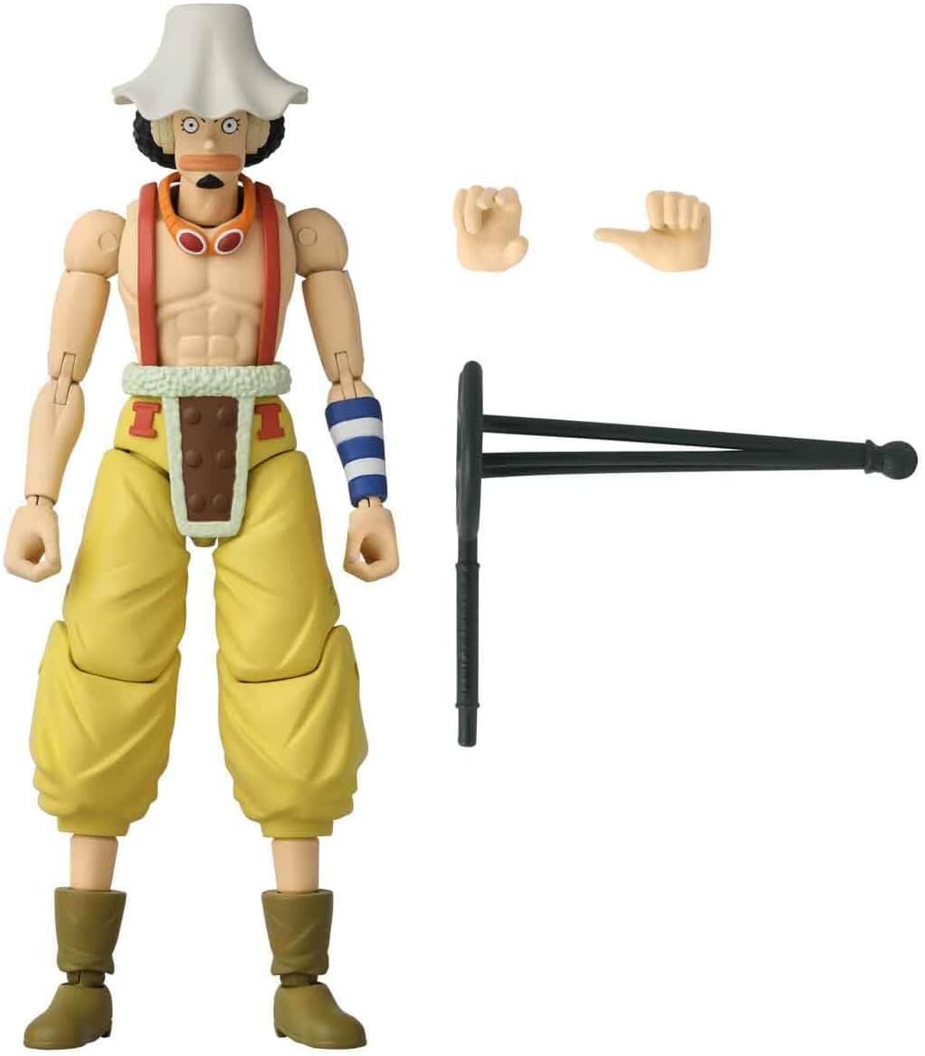 BANDAI Anime Heroes One Piece Usopp 7-Inches