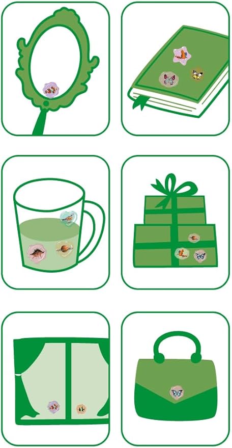 Avenir - Sealing Wax Stickers 10 pack - BIRD Multicolour | fabulous sealing wax stickers showcasing a collection of space objects | Ages3+ - Marah Kids