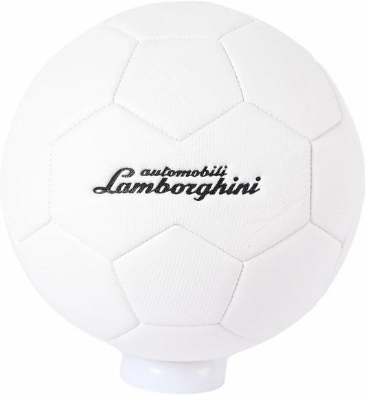 Lamborghini 3 Machine Sewing Pvc Soccer Ball - White (Size 3) - Marah Kids