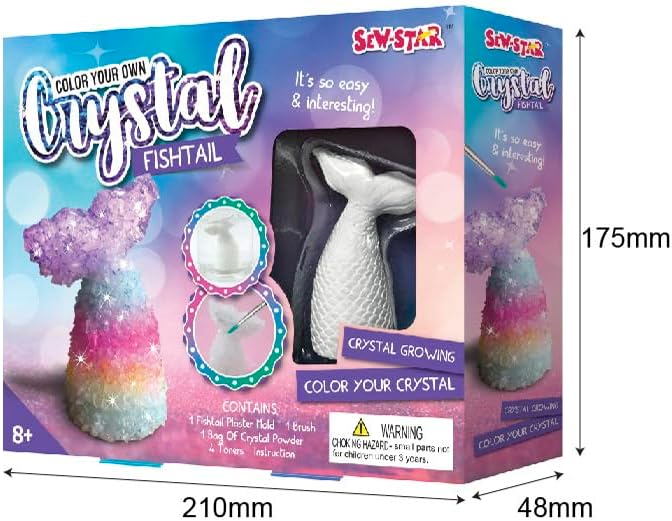 Sew Star Color Your Own Crystal - Fishtail - Marah Kids