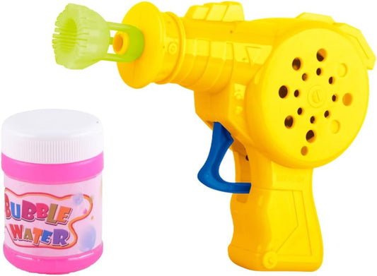 Power Joy Bubble Friction Mini Gun, Assorted - 1 Piece - Marah Kids