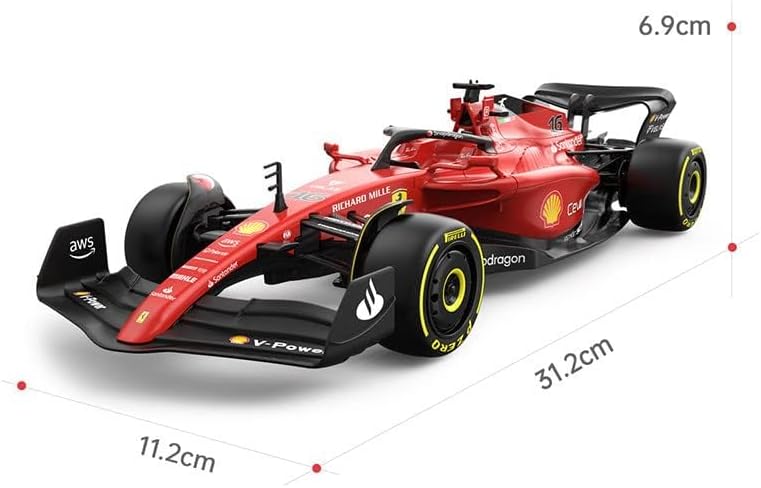 Power Joy Remote Control Ferrari F1 - 75 1/18 Battery Operated - Marah Kids