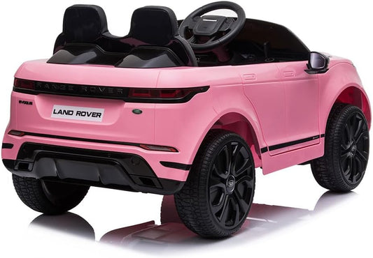 Range Rover 12V Electric Ride - On Car for Kids - Pink - Marah Kids