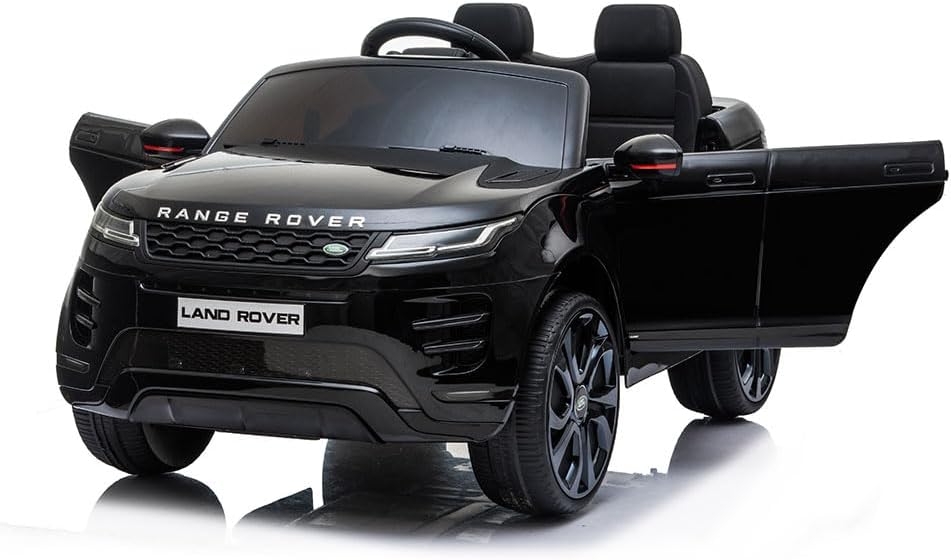 Range Rover 12V Electric Ride - On Car for Kids - Black - Marah Kids