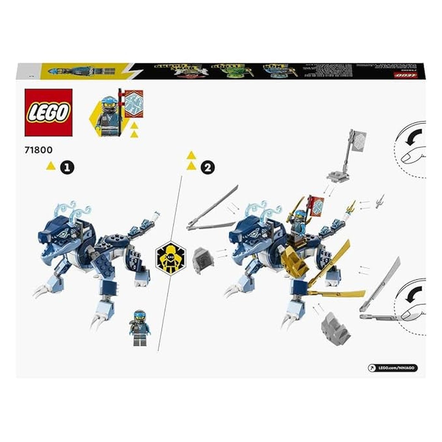 Lego Nya'S Water Dragon Evo Building Toy Set - Marah Kids