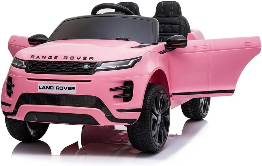 Range Rover 12V Electric Ride - On Car for Kids - Pink - Marah Kids