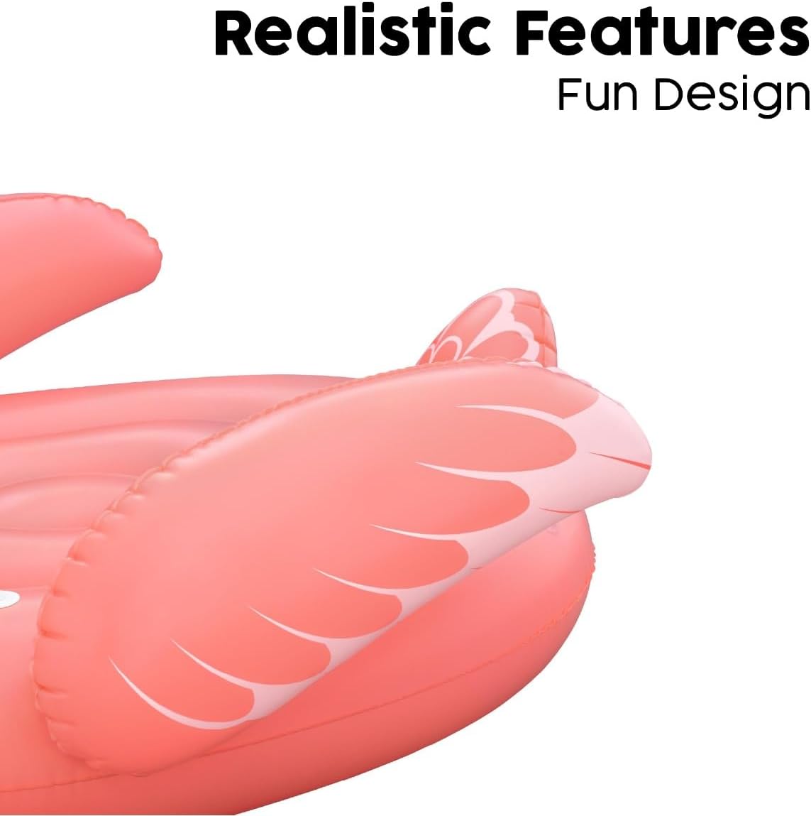 BWSUM BESTWAY RIDER FANCY FLAMINGO 138X107 - Marah Kids