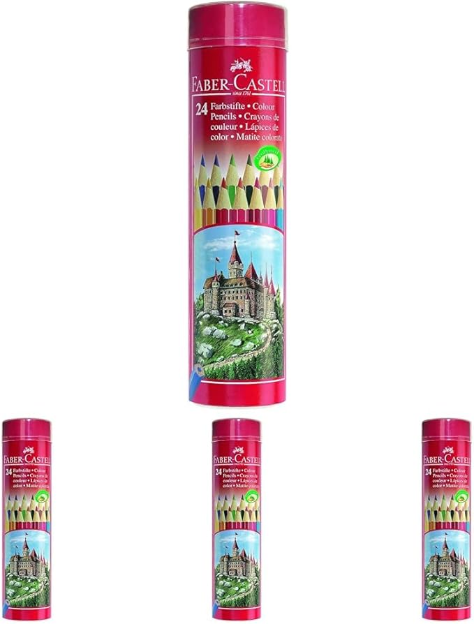 FABER - CASTELL CLASSIC COLOUR PENCILS 24 COLOUR RT - Marah Kids