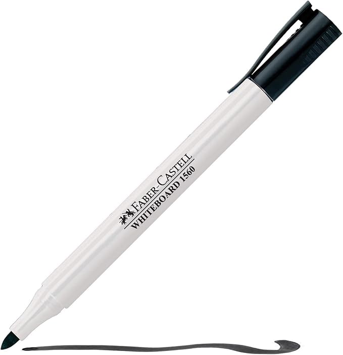 FABER - CASTELL WHITEBOARD MARKER SLIM WALLET OF 6PC - Marah Kids