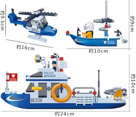 BANBAO POLICE SERIES 418PCS 8342 - Marah Kids