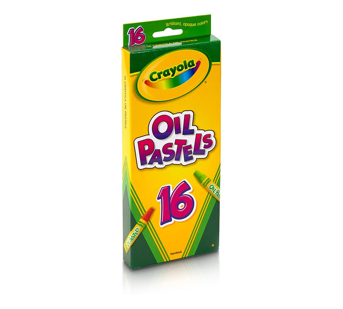 Crayola Oil Pastels,16 Ct Sticks | Features 16 Oil Pastels in unique, vibrant colors. Ideal for ages 4 & up. - Marah Kids
