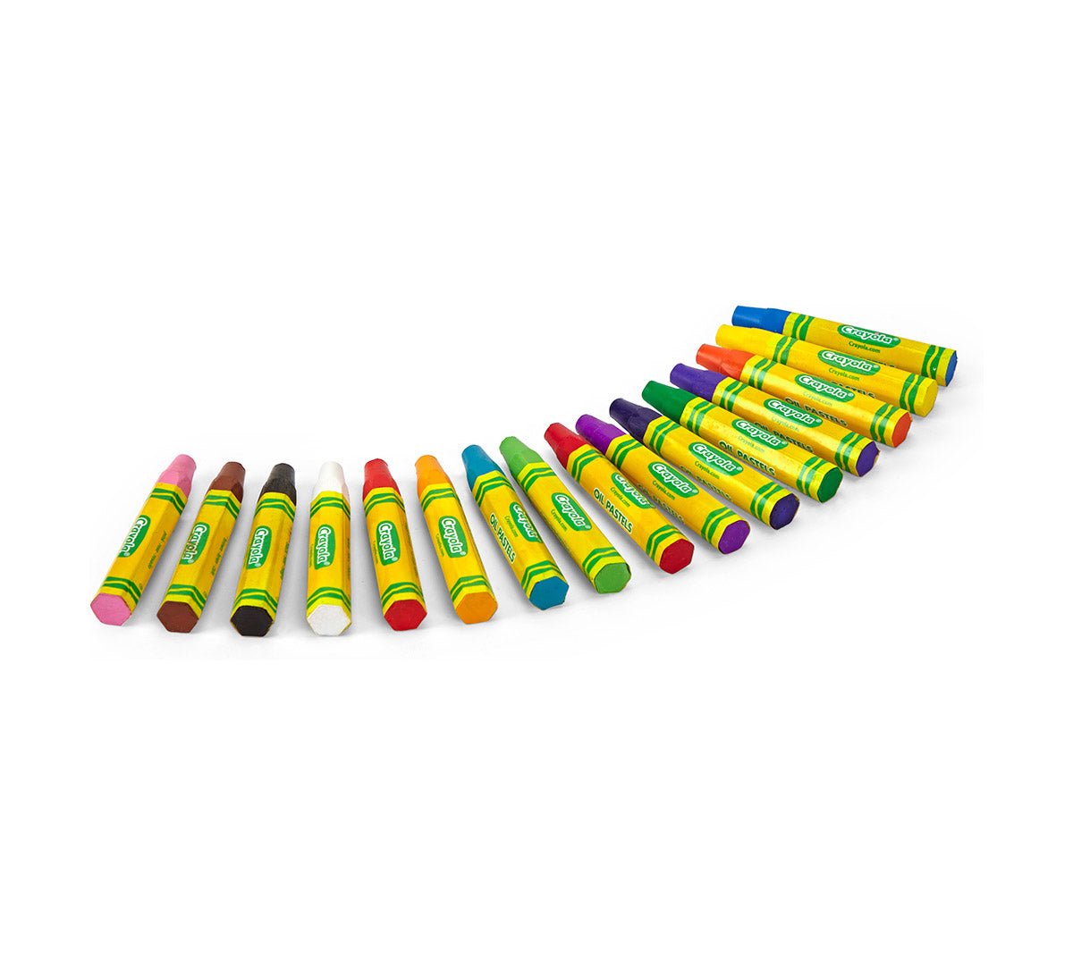 Crayola Oil Pastels,16 Ct Sticks | Features 16 Oil Pastels in unique, vibrant colors. Ideal for ages 4 & up. - Marah Kids